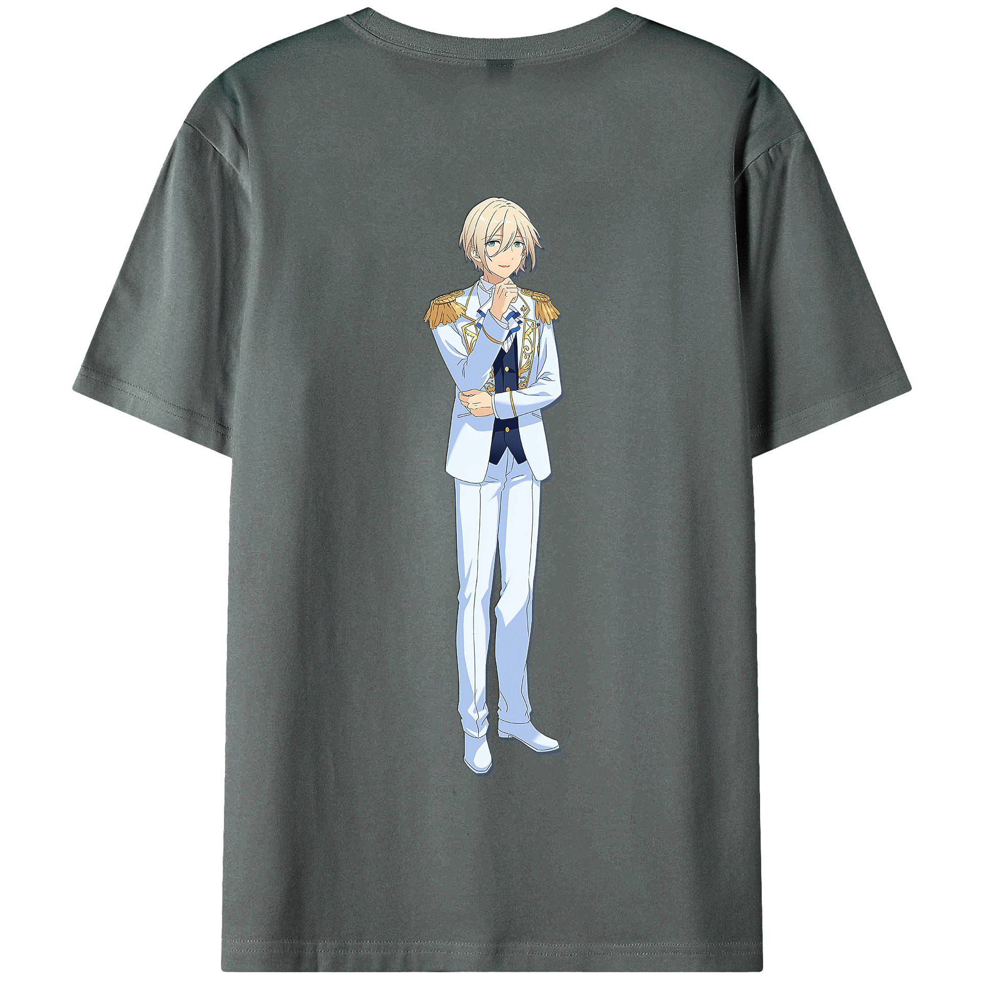 （画像用） あんさんぶるスターズ! Ensemble Stars 綿100％半袖Tシャツ（背面プリント）